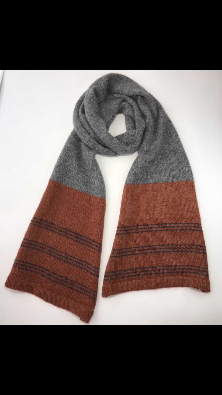 Winter 25/26collection. Clovelly Scarf