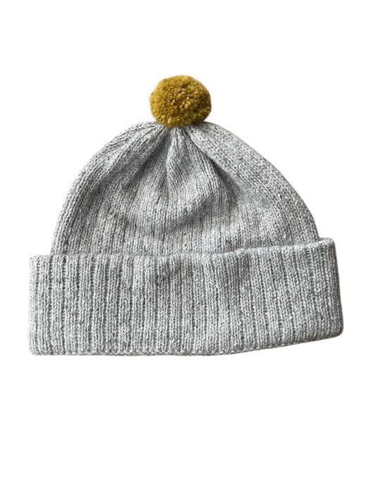 Winter 25 Rustic pompom hat