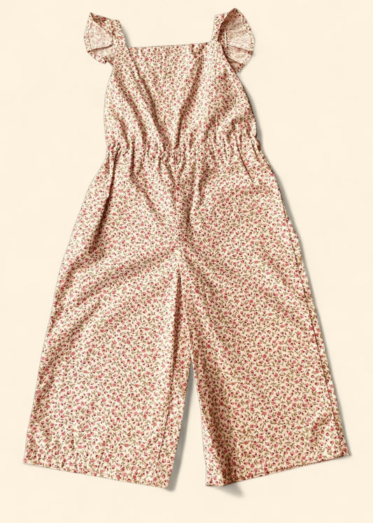 Y Summer jumpsuit peony flowers