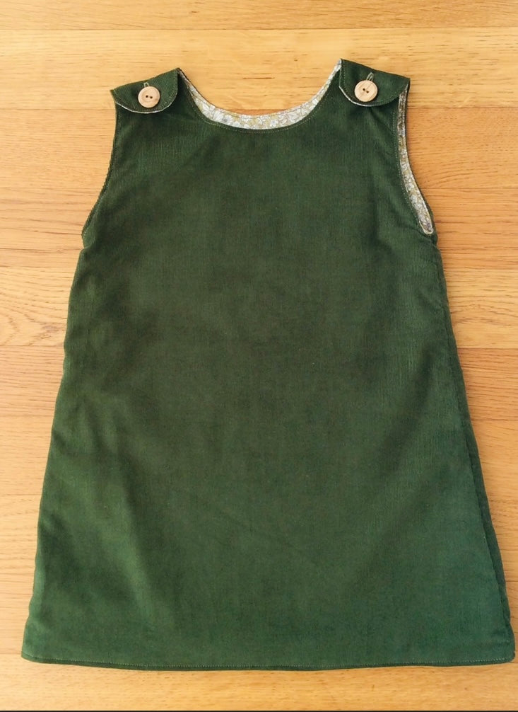 Y Summer Reversible Pinafore dress