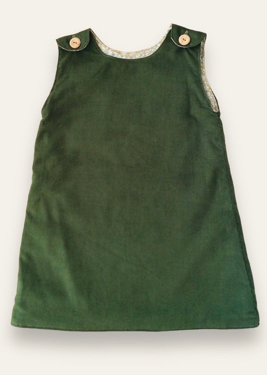 Summer Reversible Pinafore dress