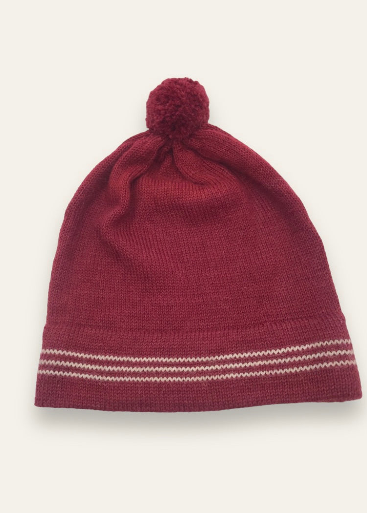 AW 24/25 collection. Clovelly pompom hat